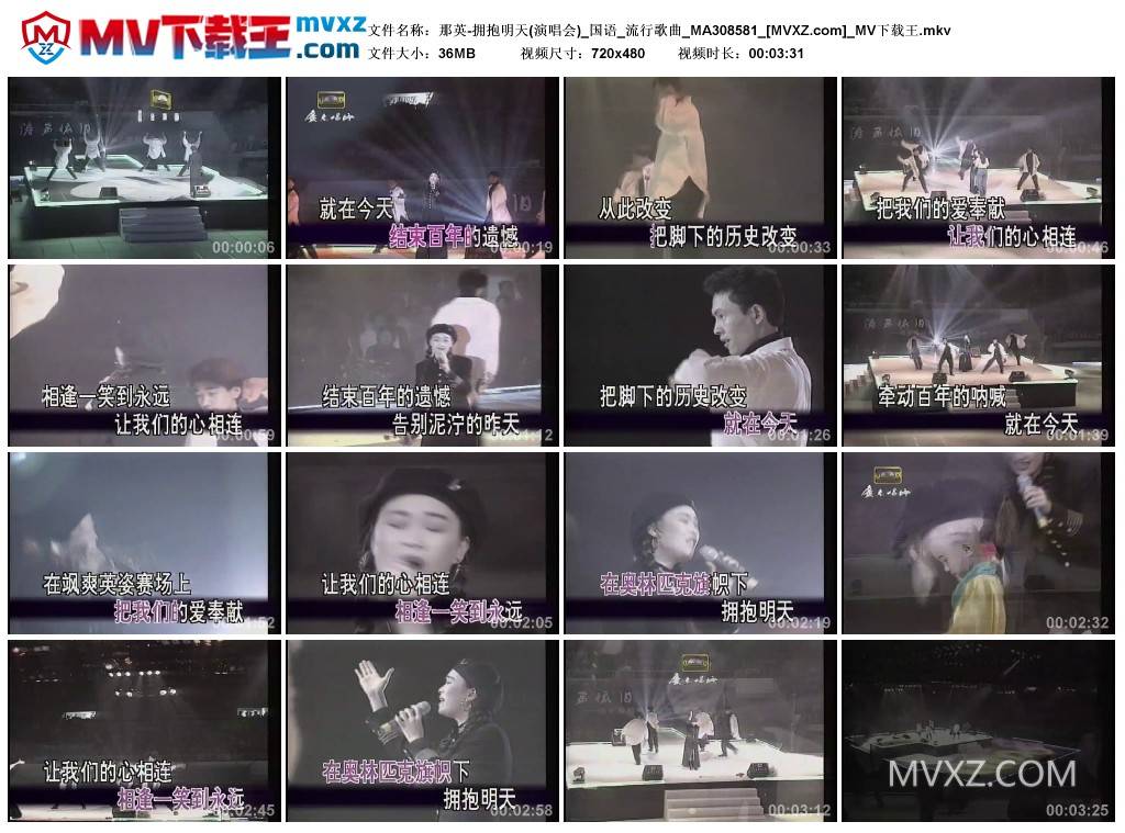 那英-拥抱明天(演唱会)_国语_流行歌曲_MA308581